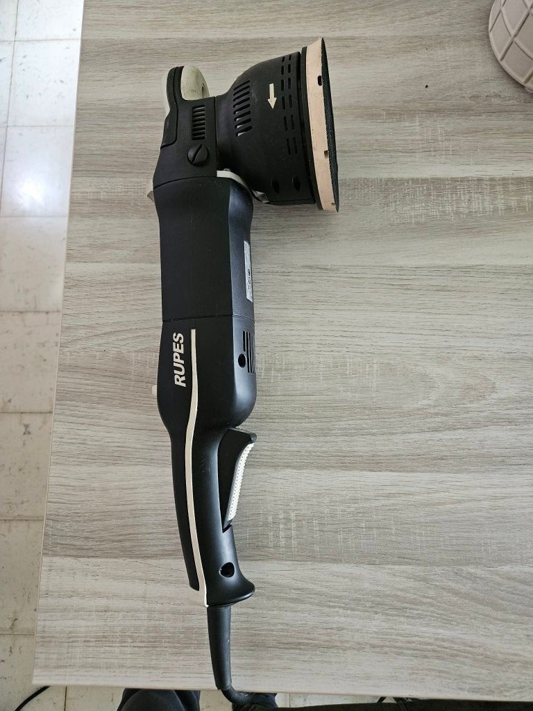 Rupes Bigfoot LK900E polijstmachine, Ophalen