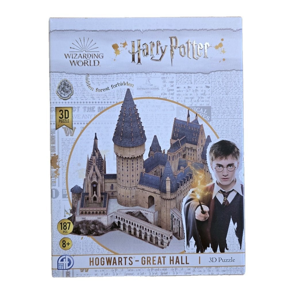 Puzzle 3D Harry Potter - Poudlard, la Grande Salle, Enlèvement, Neuf, Puzzle