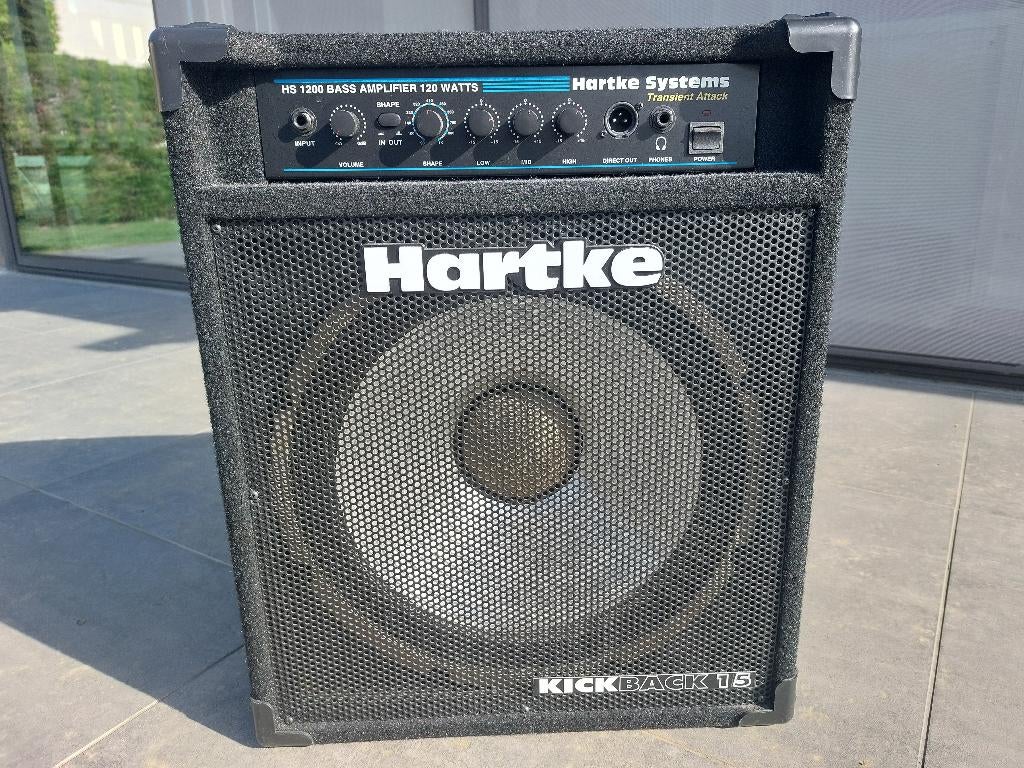 Combo d'amplis basse Hartke de 120 watts., Musique & Instruments, Enlèvement, Comme neuf, Guitare basse, 100 watts ou plus