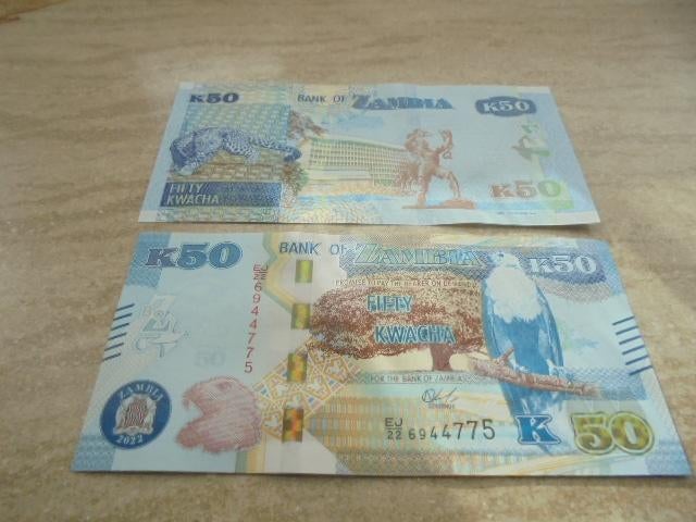 Zambia bankbiljetten, Postzegels en Munten, Bankbiljetten | Afrika, Ophalen of Verzenden, Zambia