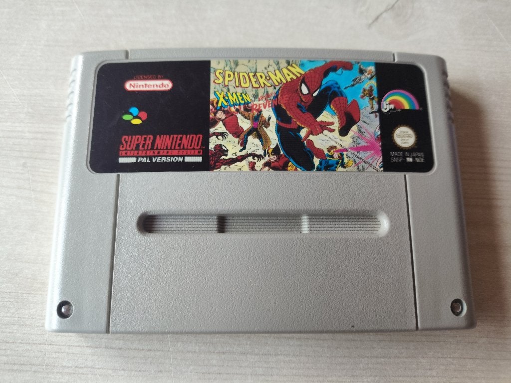 Spiderman and the X-Men Arcade's Revenge, Games en Spelcomputers, Ophalen of Verzenden, Zo goed als nieuw, Vechten