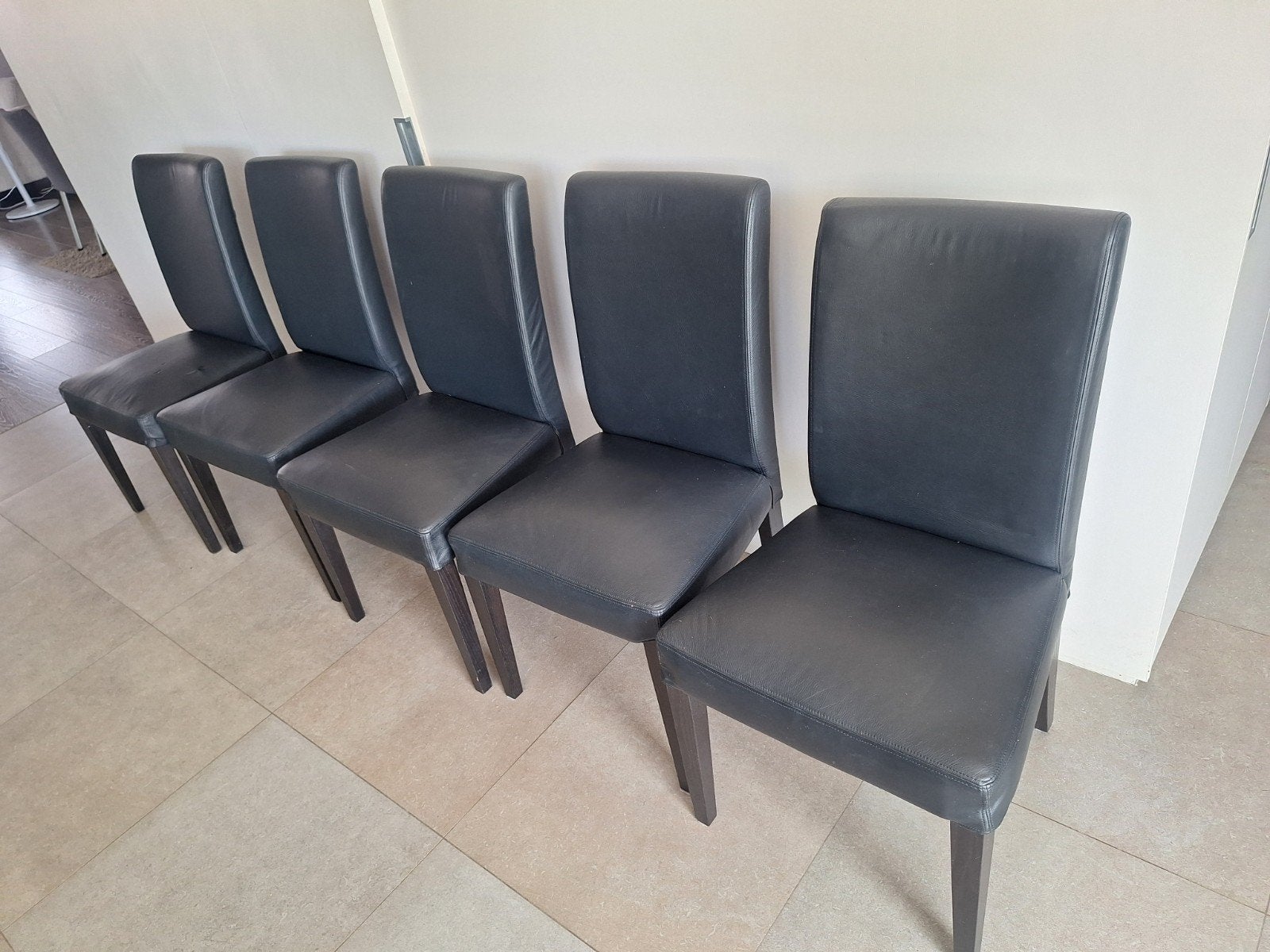 5 stoelen Henriksdal ikea, Huis en Inrichting, Stoelen, Ophalen