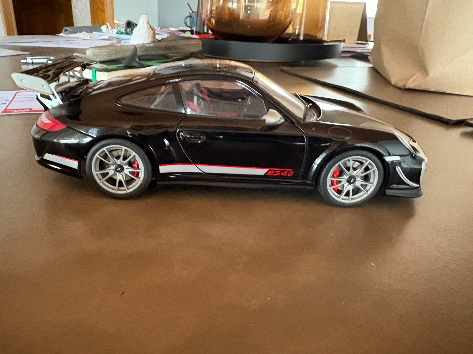 AutoArt porsche GT3 4.0 1:18, Ophalen of Verzenden, Zo goed als nieuw, Auto, Overige merken