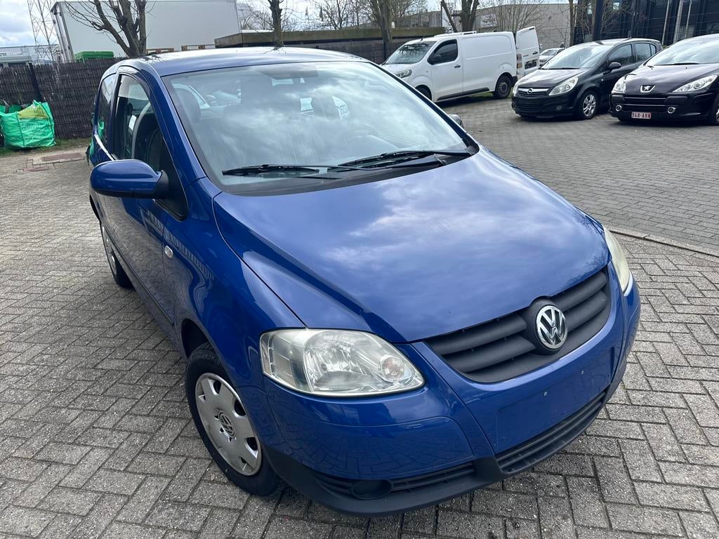 vW fox 2007, Auto's, Voorwielaandrijving, 4 zetels, Blauw, Mistlampen