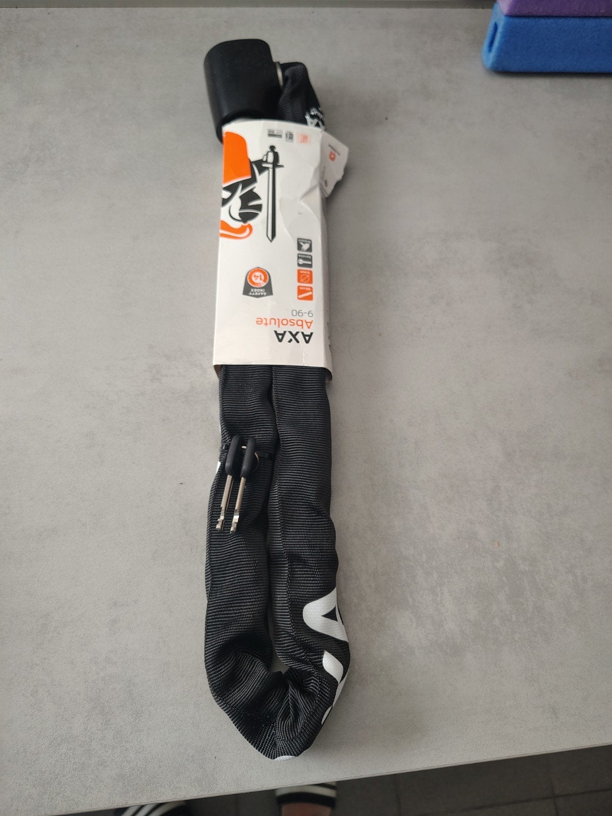 AXA Absolute 9-90, Ophalen of Verzenden, Nieuw, Kettingslot