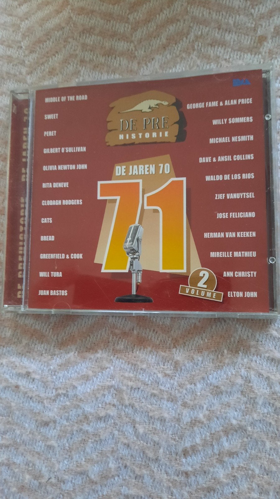 DE PRÉHISTORIE 1971 volume 2, Cd's en Dvd's, Ophalen of Verzenden, Zo goed als nieuw, Pop, Verzamelalbum