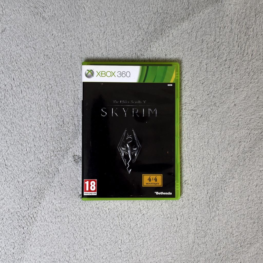 Skyrim XBOX 360 RPG Bethesda Carte du monde incluse Bon état, Games en Spelcomputers, Games | Xbox 360, Vanaf 18 jaar, 1 speler