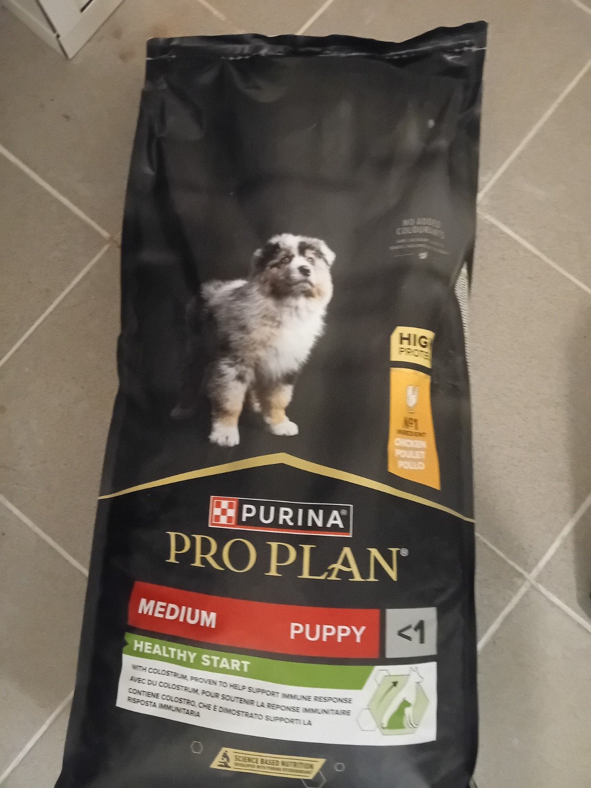 sac fermé croquette Purina Proplan, Ophalen, Hond