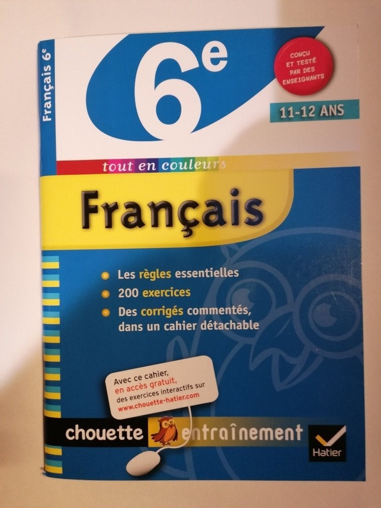 Français 6e, 11-12 ans, Boeken, Schoolboeken, Gelezen, Frans, Ophalen of Verzenden