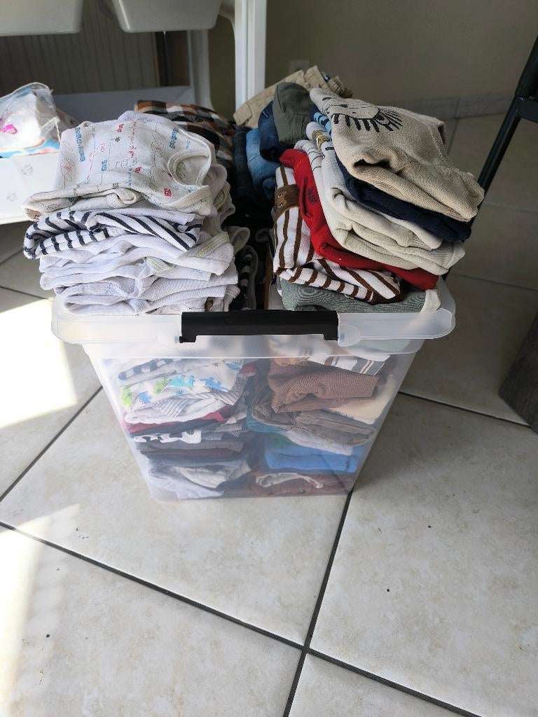 Vêtements bébé de 1a 3 Mois, Enlèvement, Comme neuf, Garçon