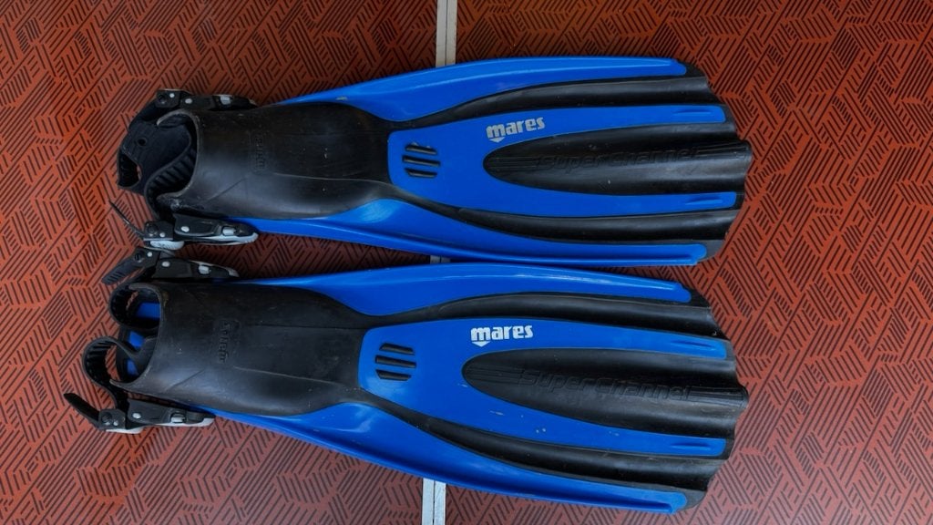 Palmes Mares super channel S, Enlèvement, Utilisé, Palmes de natation ou de plongée