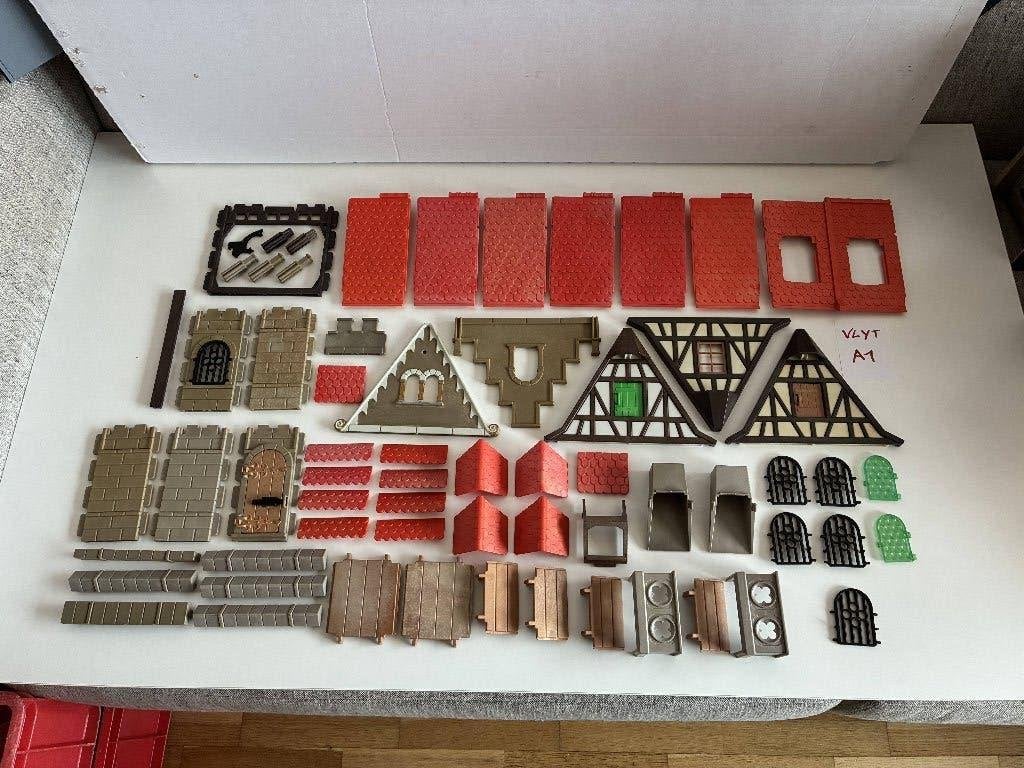 Playmobil vintage moyen age 65 pièces Steck - Lot A1, Enlèvement ou Envoi