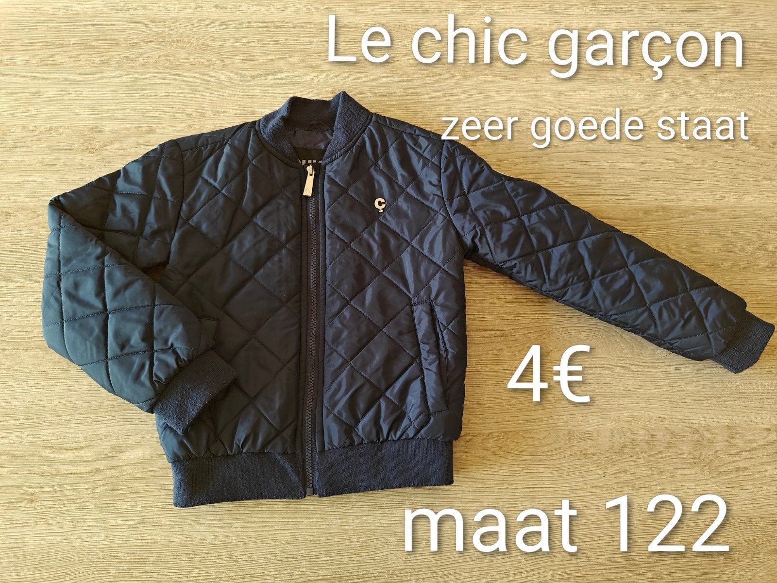 Jas tussenseizoen jongen zeer goede staat Le chic Garçon 122, Gebruikt, Ophalen of Verzenden, La chic Garçon, Jongen