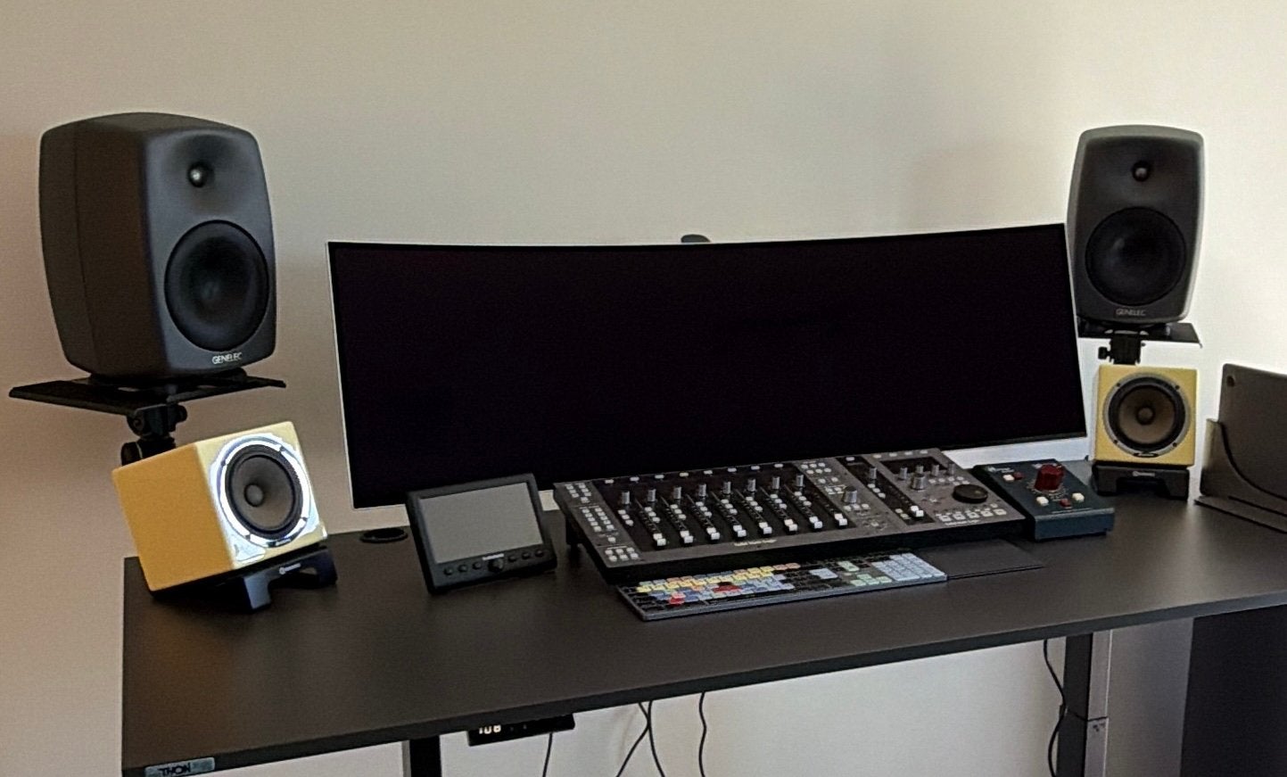 Genelec 8040B set, Informatique & Logiciels, Enceintes Pc, Enlèvement, Comme neuf
