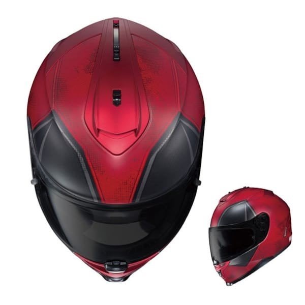 Casque moto HJC IS 17 Marvel Deadpool visière noir