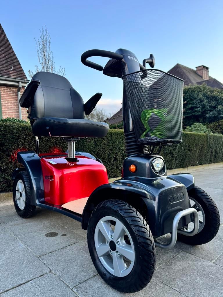 Scootmobiel L&M Mezzo ( 0 ) Voiturette électrique état neuf, Divers, Chaises roulantes, Neuf, Fauteuil roulant manuel, Pliant