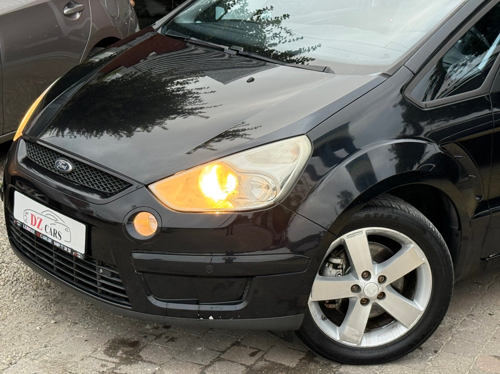 FORD S-MAX 1.8D 125CH |NAVI | CLIME DIGITALE | CUIR |, Cuir, Achat, Entreprise, Noir