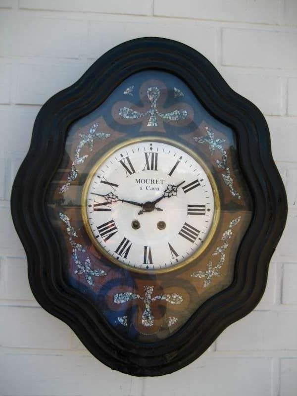 Twee antieken klokken + 1 pendule, Antiek en Kunst, Antiek | Klokken, Ophalen