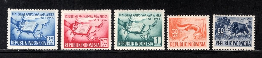 INDONESIE Jaar 1956 MH, Postzegels en Munten, Verzenden, Postfris, Zuid-Azië