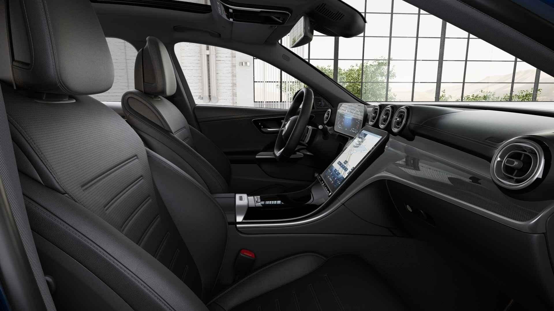 Mercedes-Benz C-Klasse 300 e Break AMG Line | Panoramisch Da, Auto's, Automaat, Dealer onderhouden, Achterwielaandrijving, Gebruikt