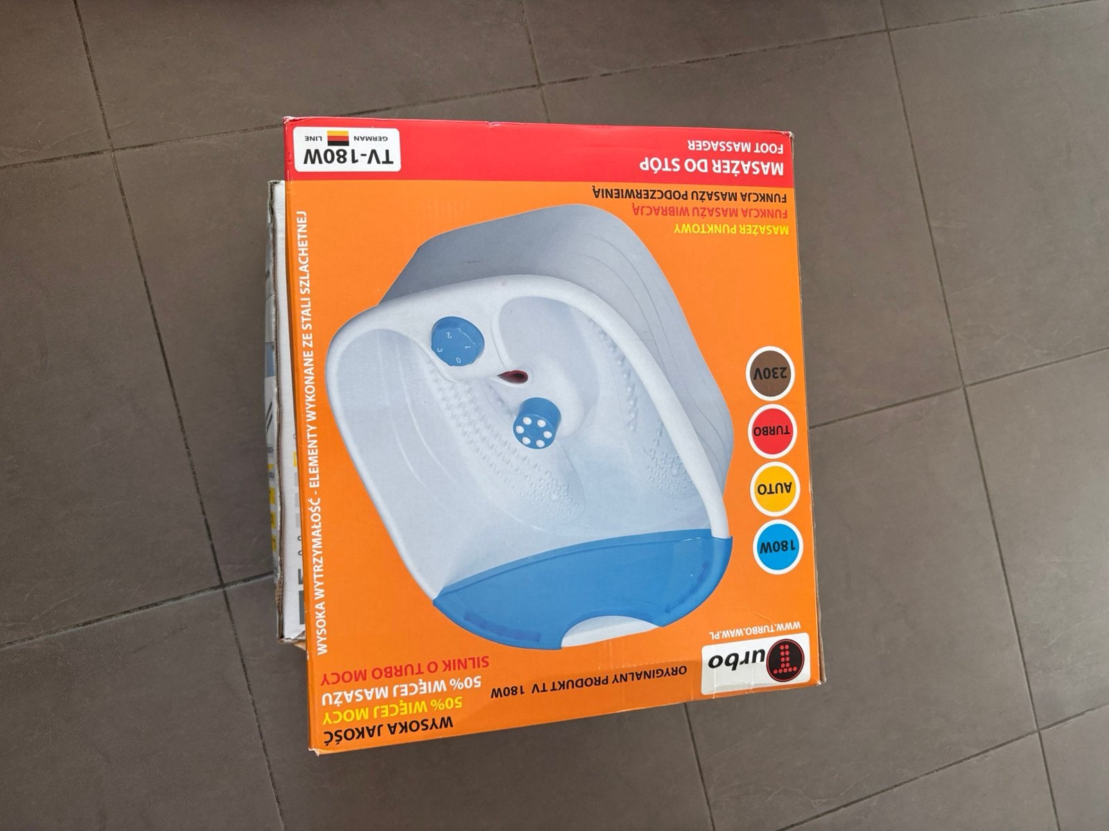 Nieuw voetbad , nooit gebruikt, Ophalen, Nieuw