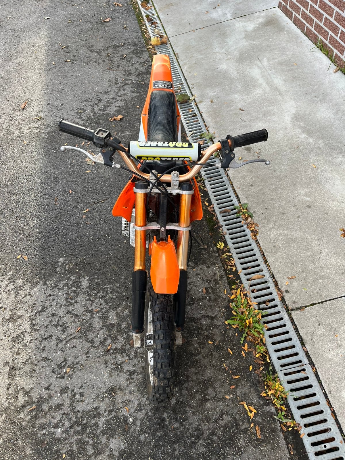 Pitbike 49 cc crosser, Ophalen, Gebruikt, 49 cc