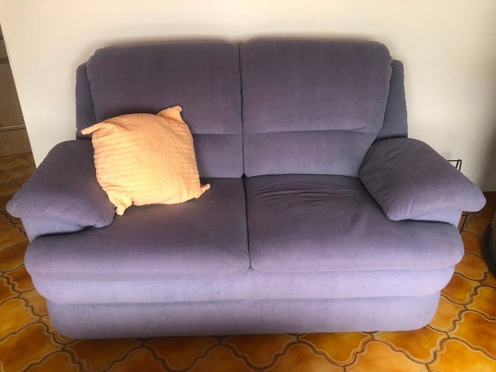 zetel, Ophalen, Gebruikt, 150 tot 200 cm, Tweepersoons