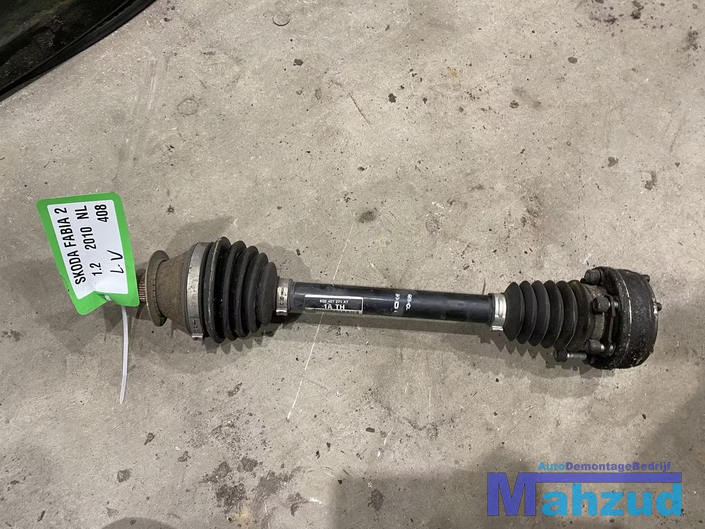SKODA FABIA 2 POLO IBIZA 1.2 Links aandrijfas 2001-2015, Tr. Vaclava Klementa 869
293 01  Mlada Boleslav, CZ, Skoda, Skoda Auto a.s.