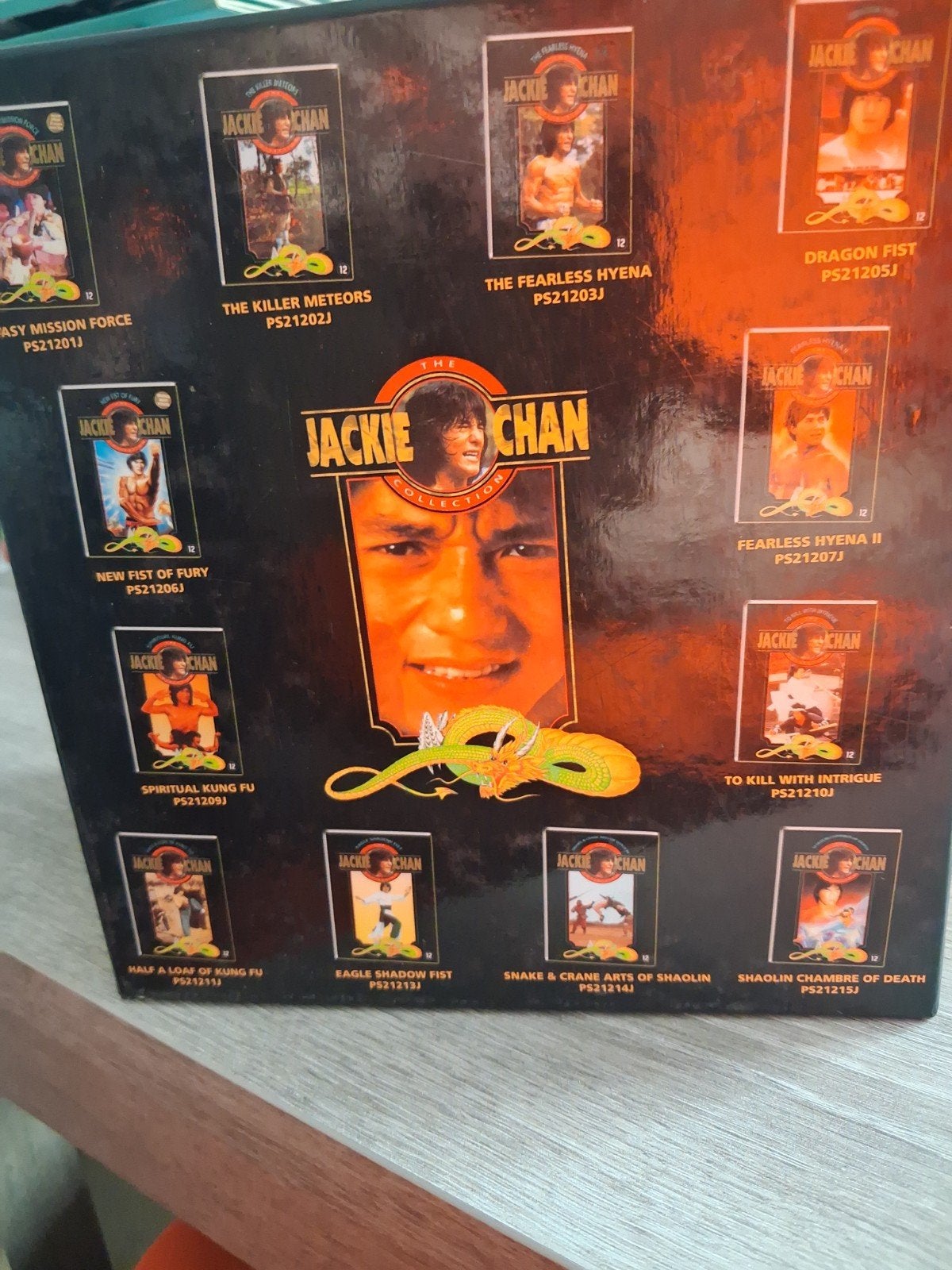 jackie chan collection, Enlèvement ou Envoi