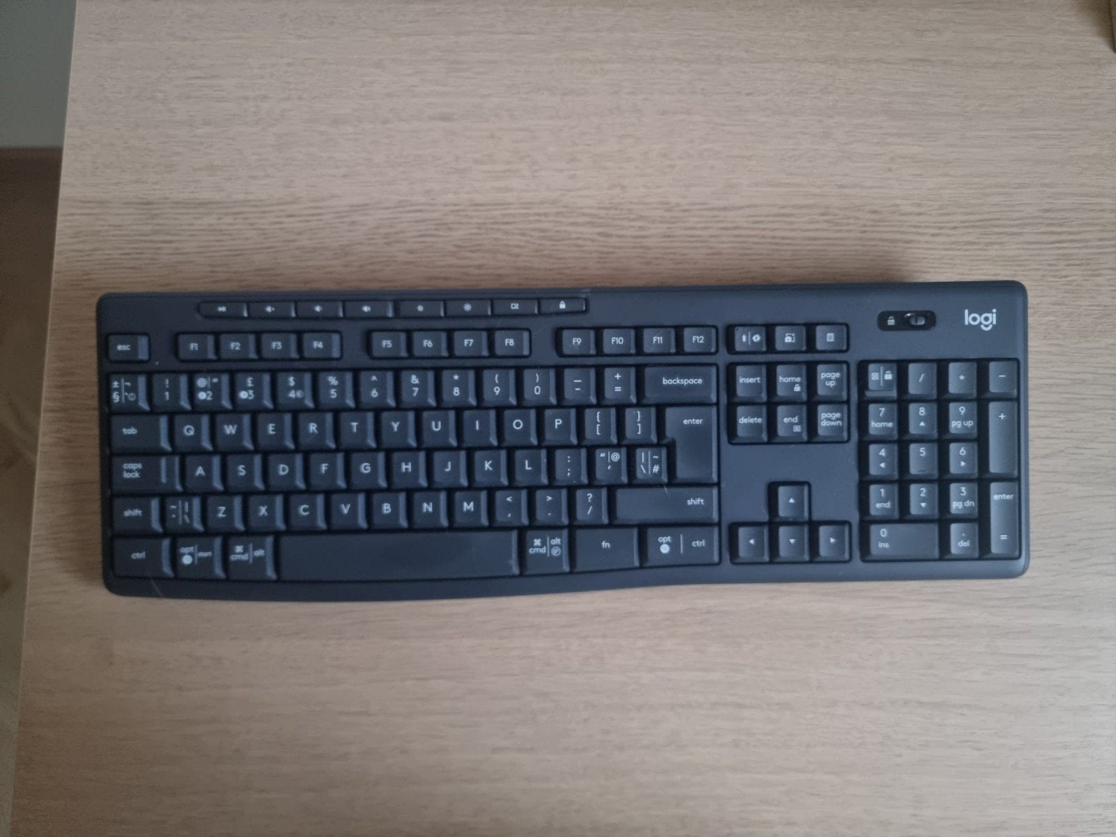 Clavier sans fil Logitech, Enlèvement ou Envoi, Qwerty, Sans fil