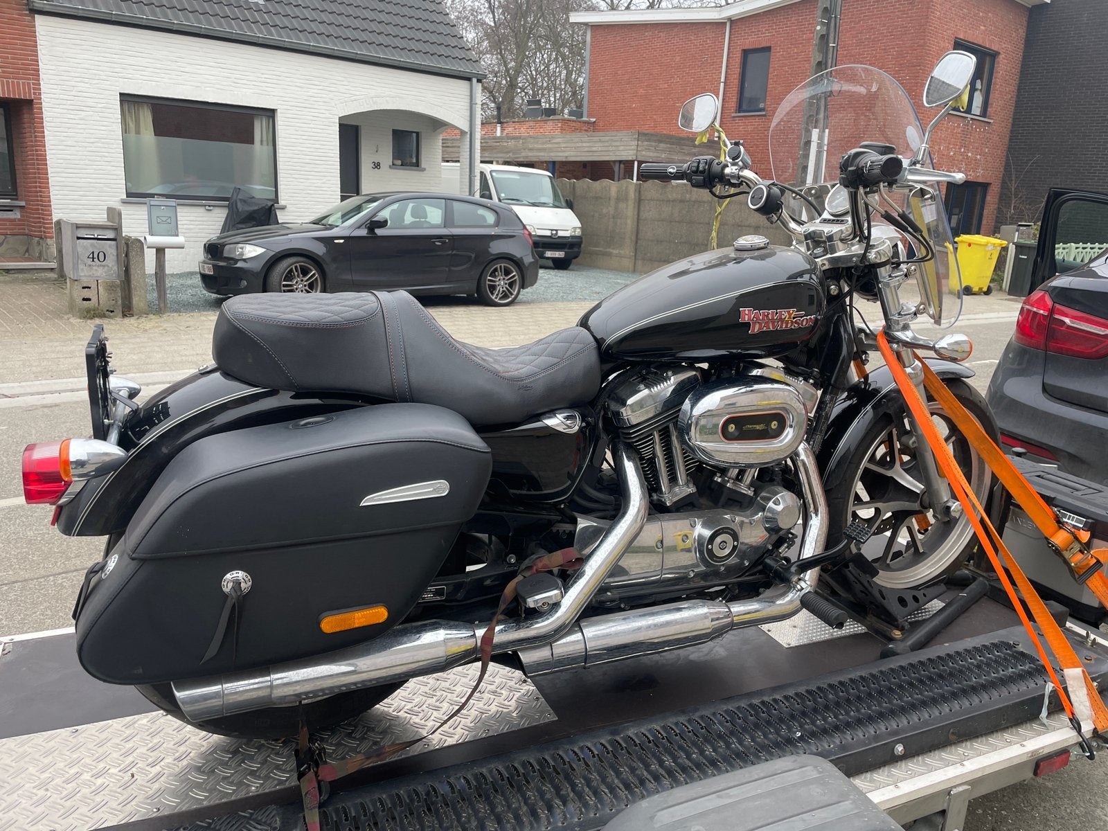 Harley Davidson sporster1200T superlow amper15500km ABS, Motoren, 2 cilinders, Motorrijbewijs A, Gebruikt, Particulier