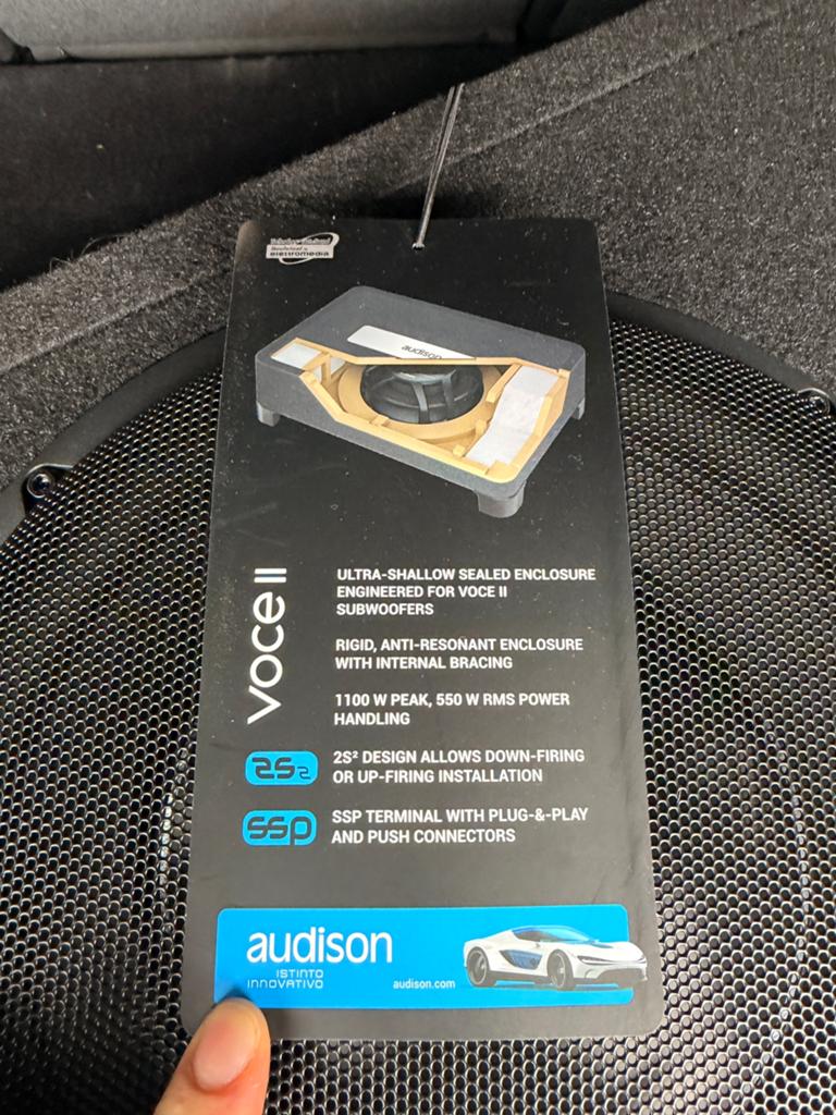 audison avbx 12 subwoofer., Ophalen of Verzenden
