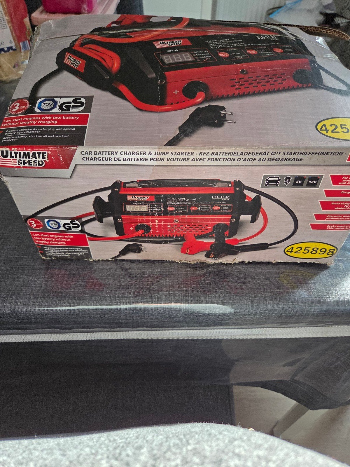 chargeur de batterie de voiture, Neuf