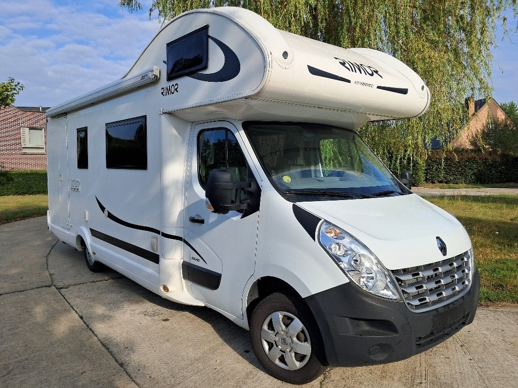 Rimor bouwjaar 2015 - 7 plaatsen 120000km airco mooie staat, Alkoof, Diesel, Particulier, Meer dan 6