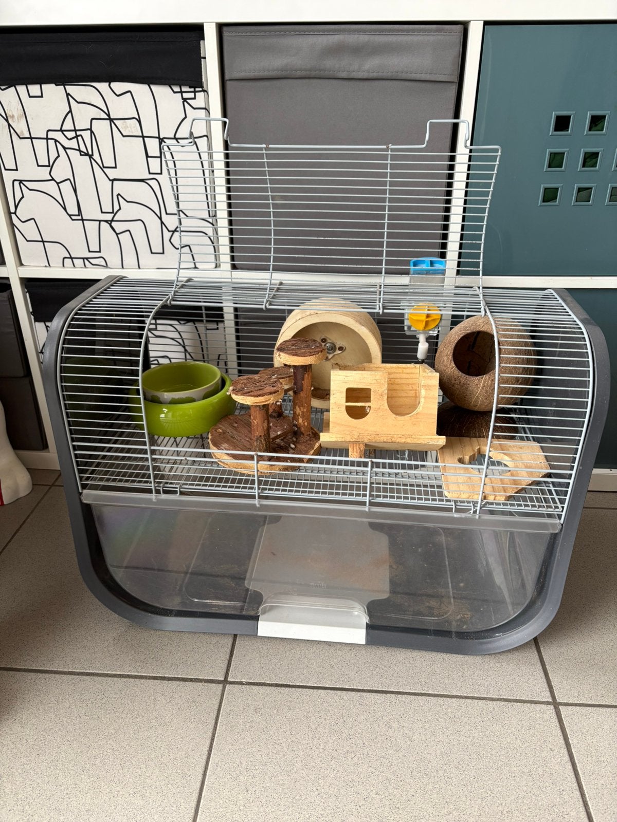 Hamster kooi, Ophalen, Gebruikt, Kooi, Hamster
