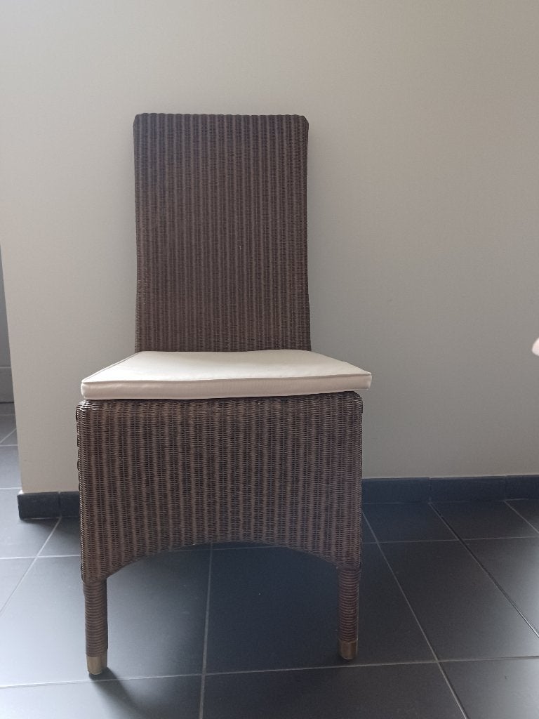 6 stoelen, Maison & Meubles, Chaises, Enlèvement, Comme neuf, Brun, Cinq, Six Chaises ou plus