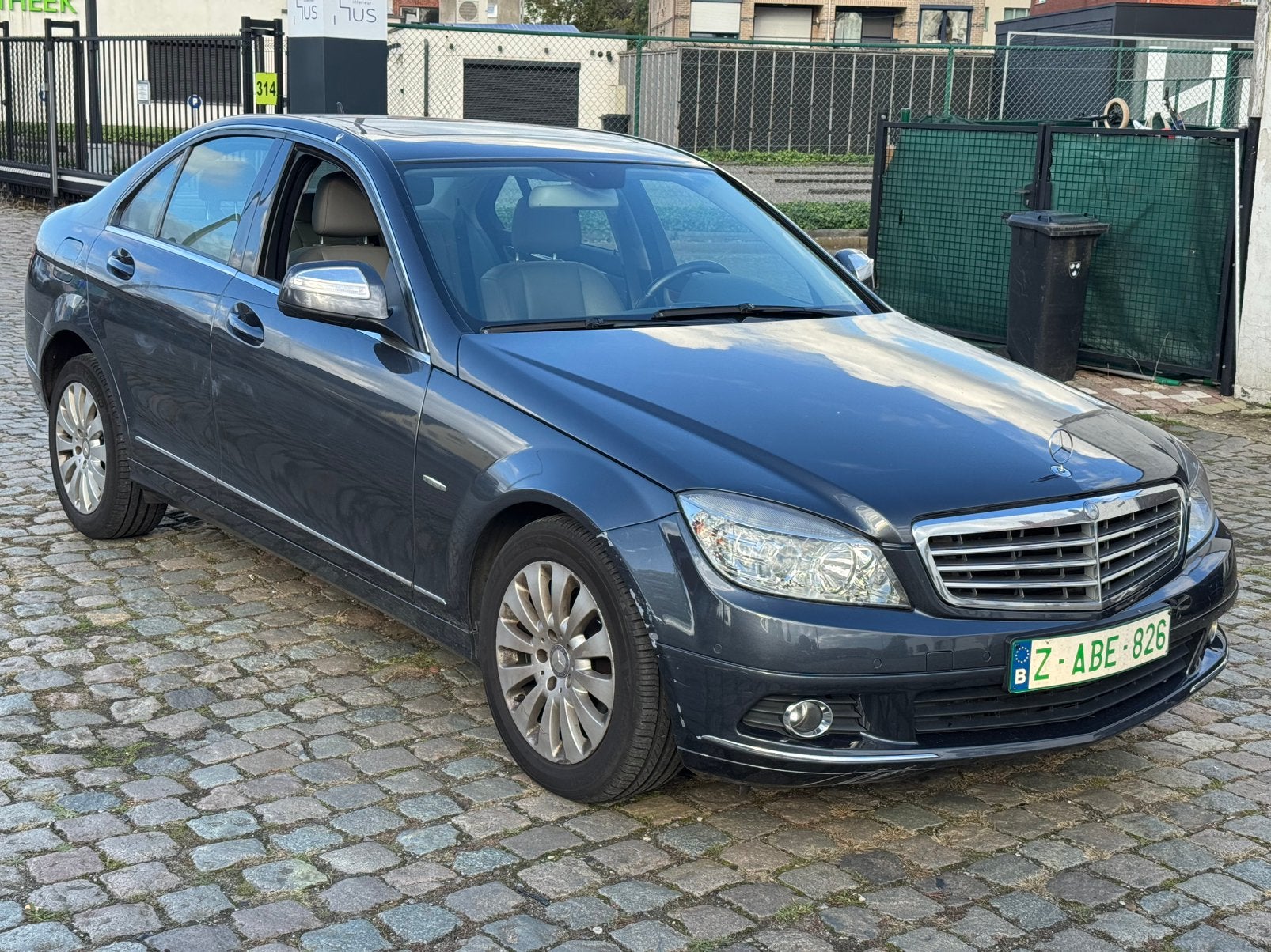 C 200 CDI Elegance Automaat*Navi*Open Dak*Leder*, Auto's, Achterwielaandrijving, 4 cilinders, Elektrische ramen, Leder