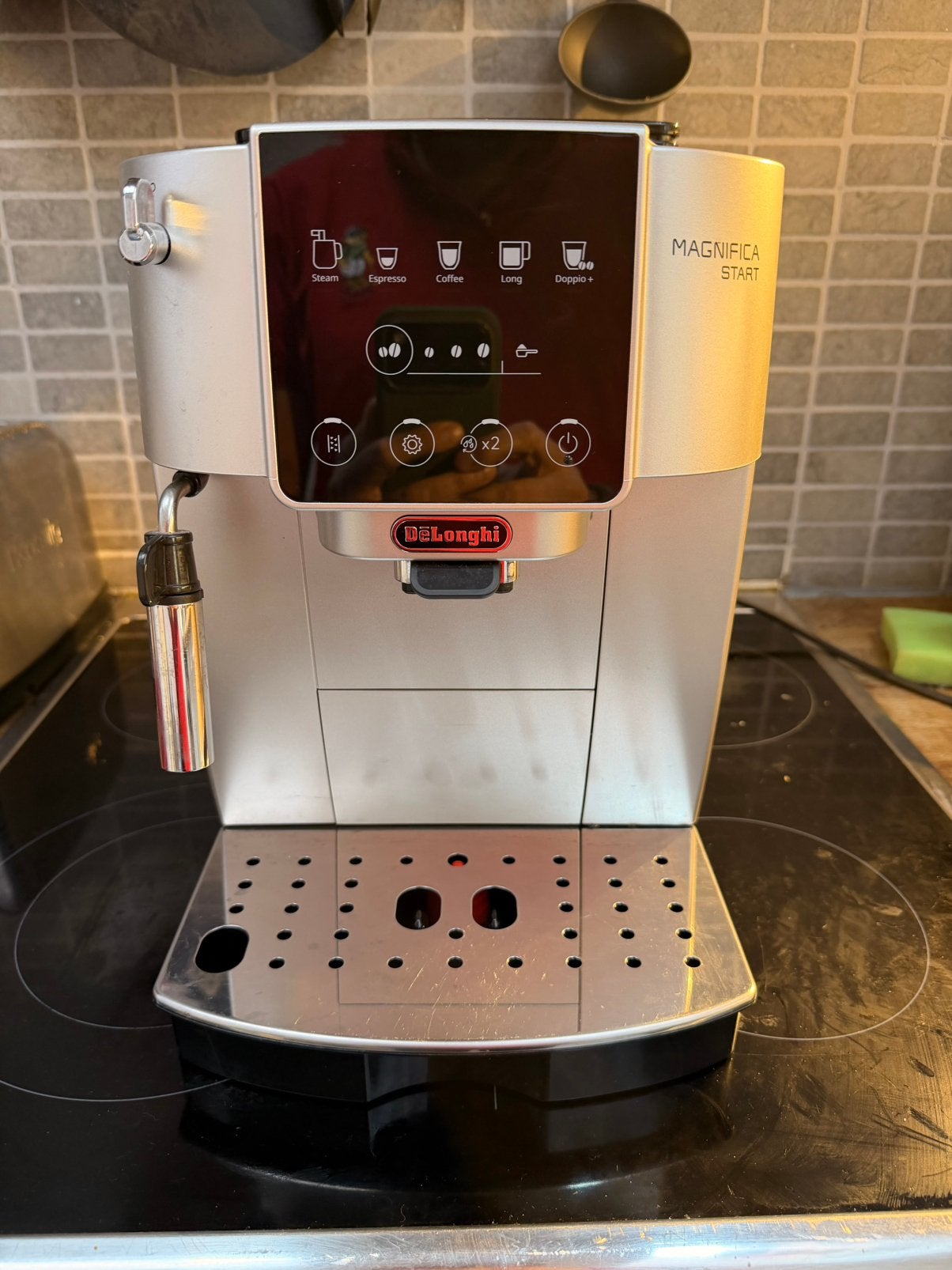 Machine à café à grains De’Longhi Magnifica Start, Electroménager, Cafetières, Enlèvement, Comme neuf, Café moulu