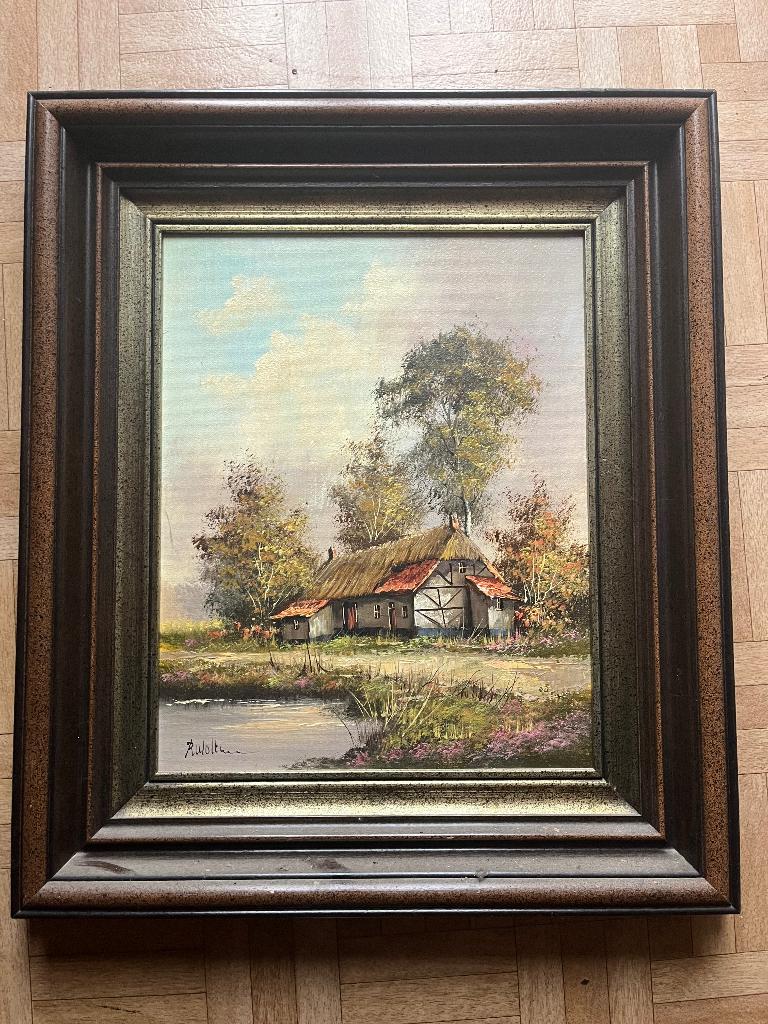 Schilderij R wolters, Ophalen