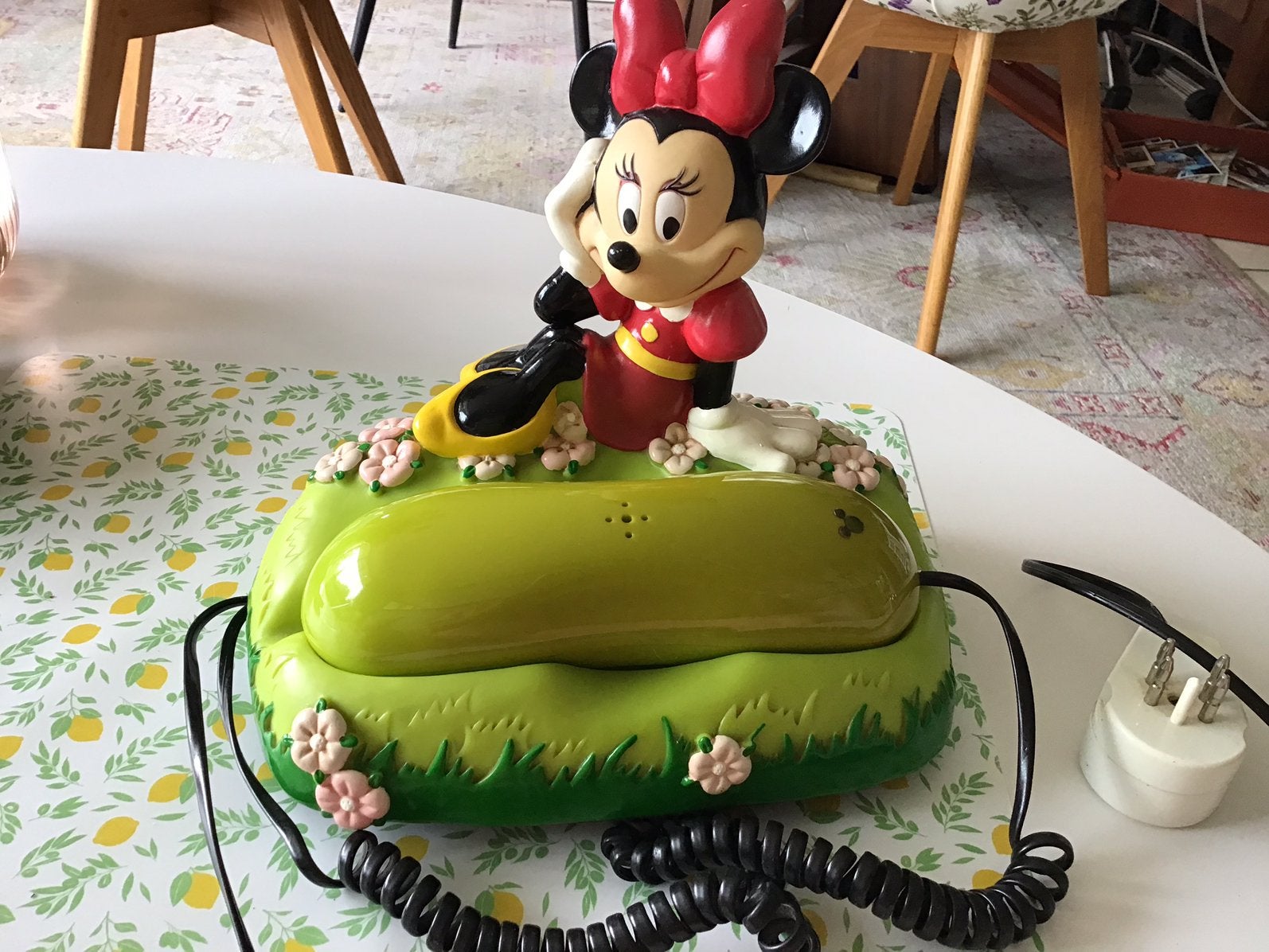 Téléphone Disney Minnie Mouse vintage, rétro et unique, Enlèvement ou Envoi, Comme neuf