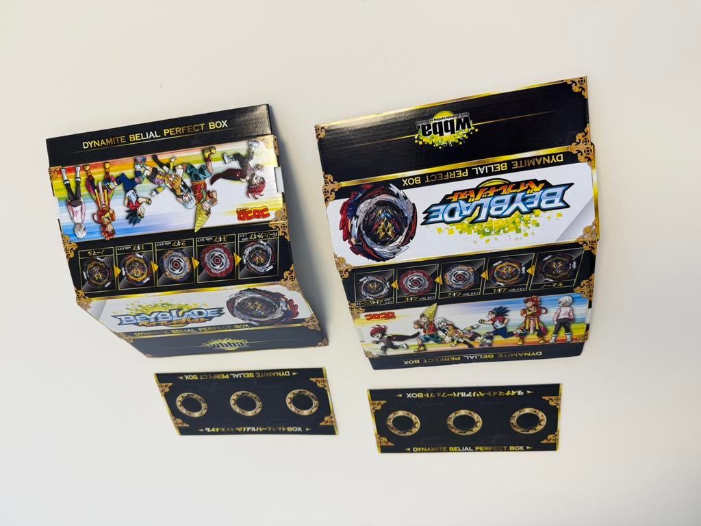 Beyblade Dynamite Belial “Box only” 2x Takara Tomy Corocoro, Ophalen of Verzenden, Nieuw