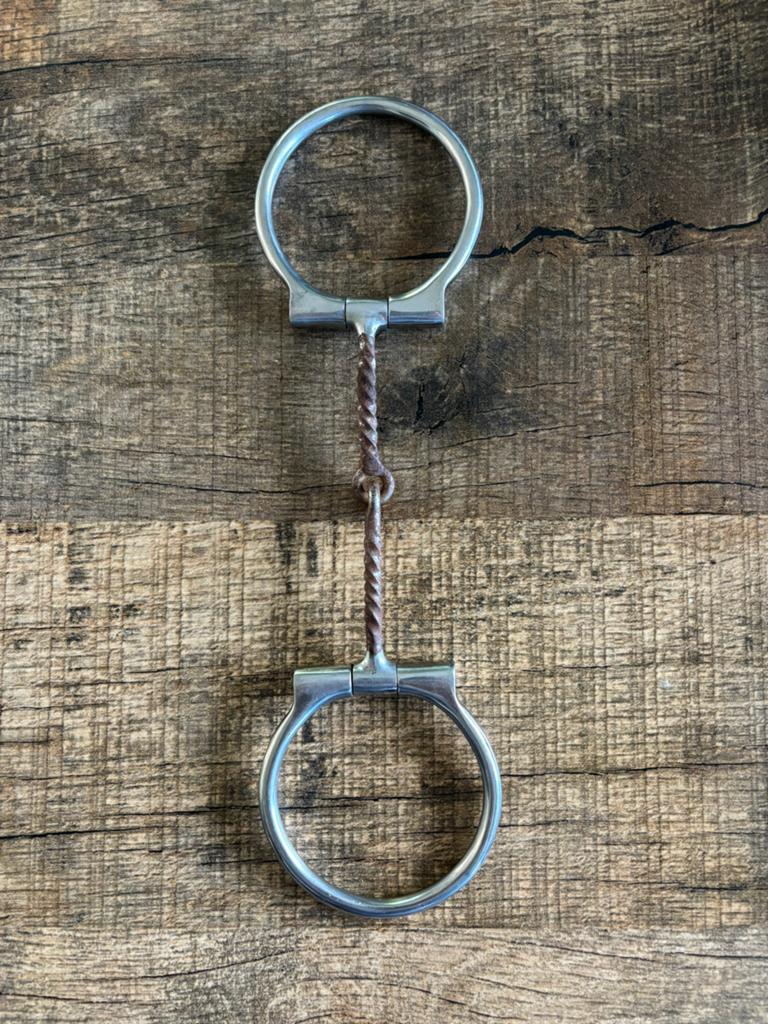Twisted snaffle western bit, Dieren en Toebehoren, Paarden en Pony's | Hoofdstellen en Tuigage, Ophalen of Verzenden, Zo goed als nieuw