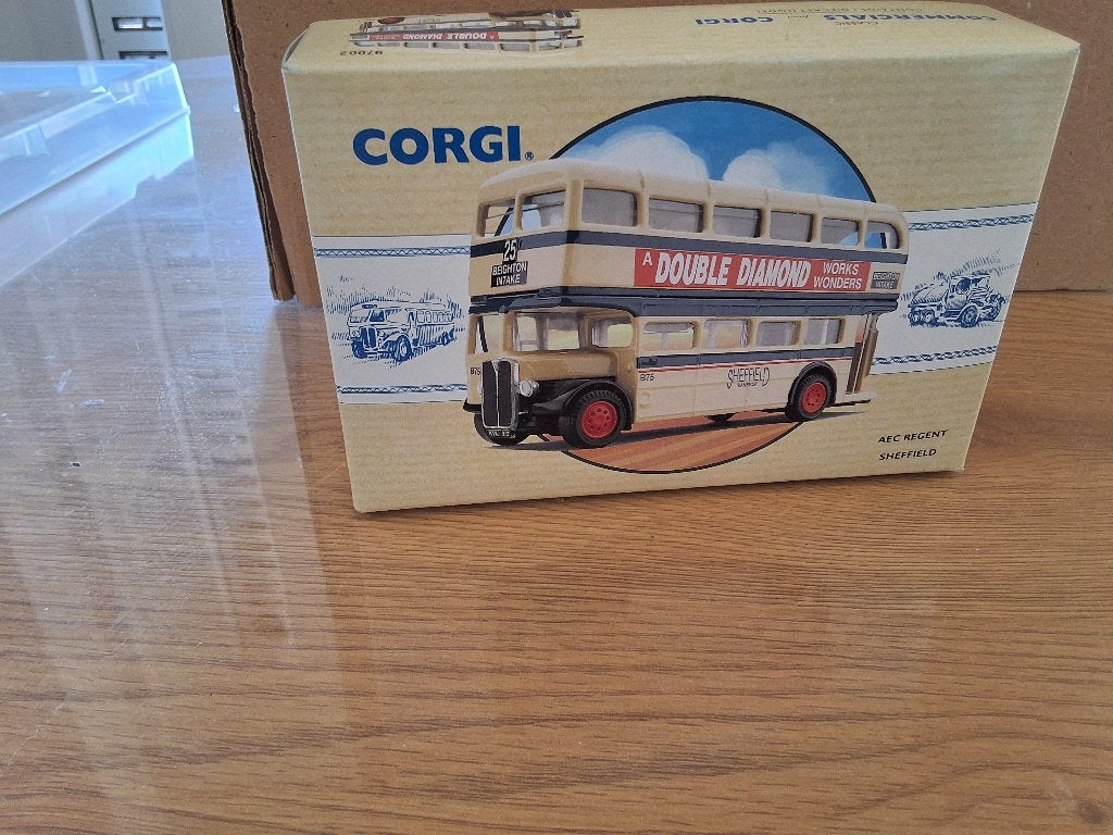 5) bus corgi, Hobby & Loisirs créatifs, Enlèvement ou Envoi, Comme neuf, Bus ou Camion, Corgi