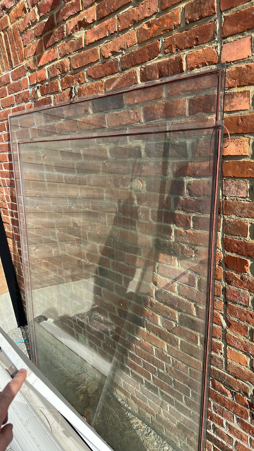 2xGlas 6 mm GRATIS, Ophalen, Gebruikt