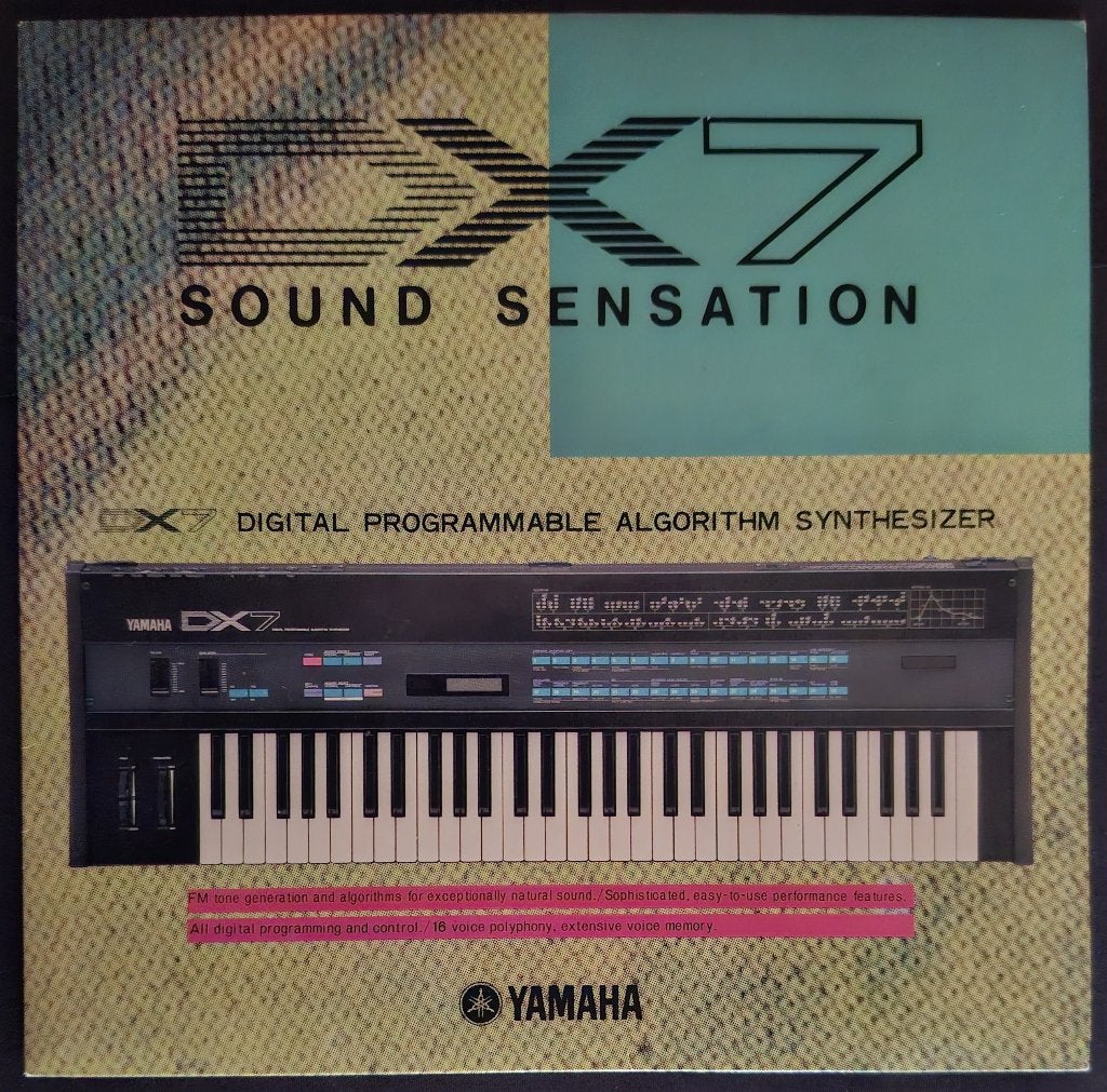 YAMAHA DX-7, Ophalen of Verzenden, Zo goed als nieuw, 7 inch, Overige typen