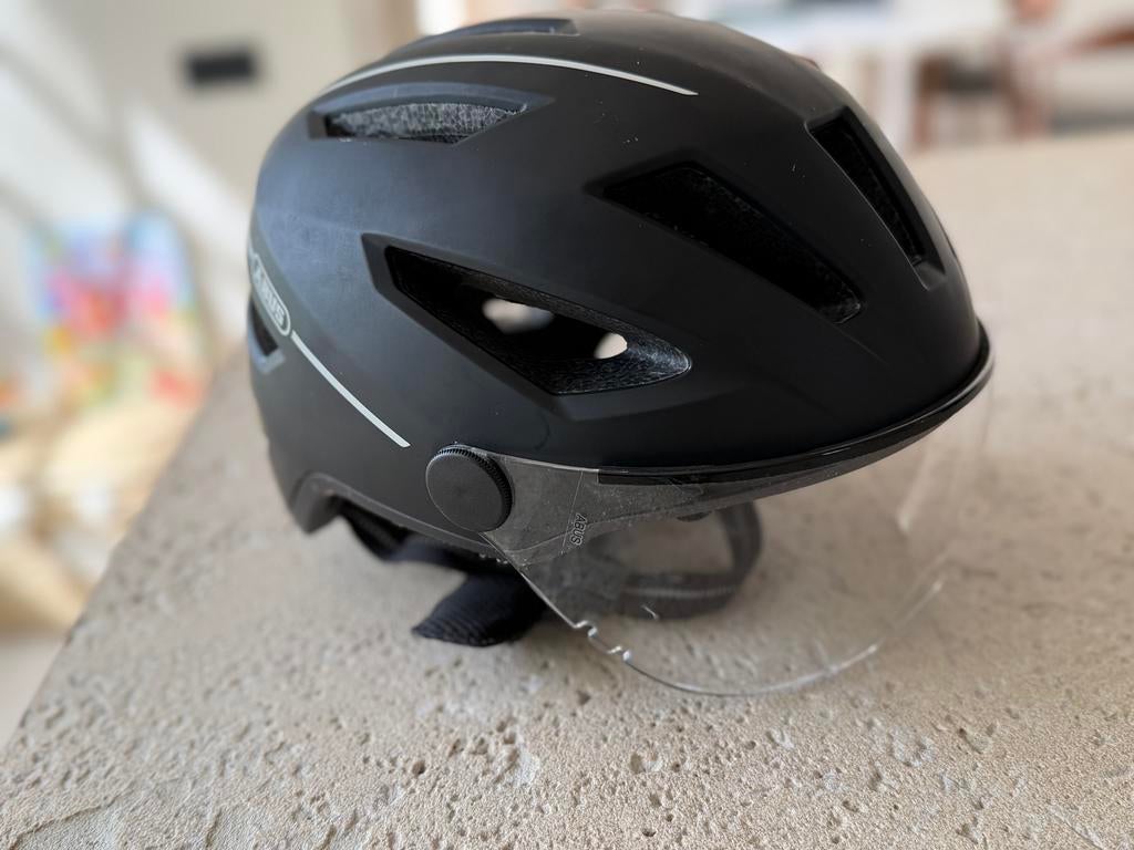 Abus pedelec 2.0 fietshelm voor speed pedelec, Fietsen en Brommers, Ophalen, Gebruikt, Overige maten, Heer of Dame