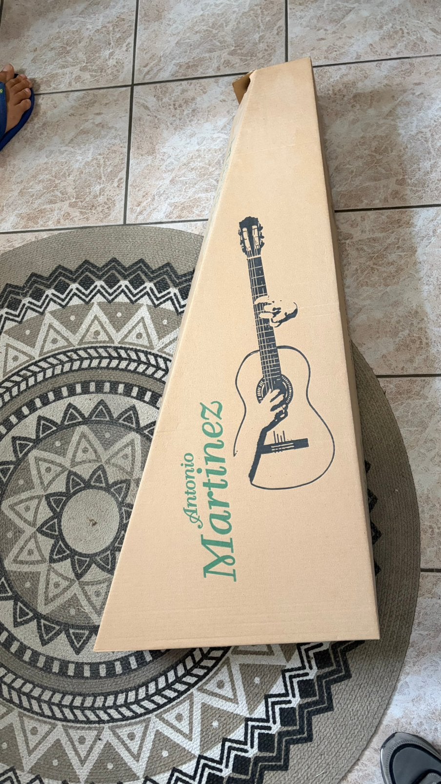 Guitare debutabt Antonio Martinez MTC-144, Muziek en Instrumenten, Ophalen, Zo goed als nieuw