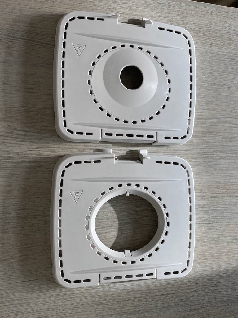 Veilige cool touch platen voor wafelijzer. Nieuwe staat, Ophalen of Verzenden, Nieuw