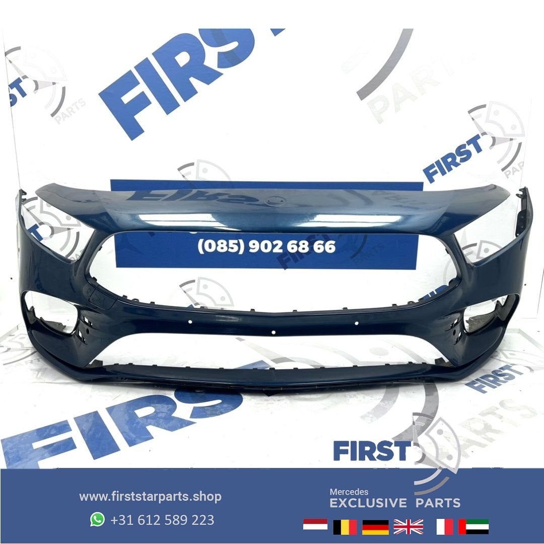 W177 VOORBUMPER Mercedes A Klasse A1778856100 AMG BUMPER 201, Gebruikt, -, Voor, Ophalen of Verzenden