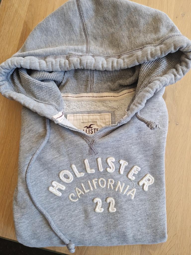 Trui Hollister medium, Kleding | Dames, Truien en Vesten, Zo goed als nieuw, Grijs, Hollister, Ophalen